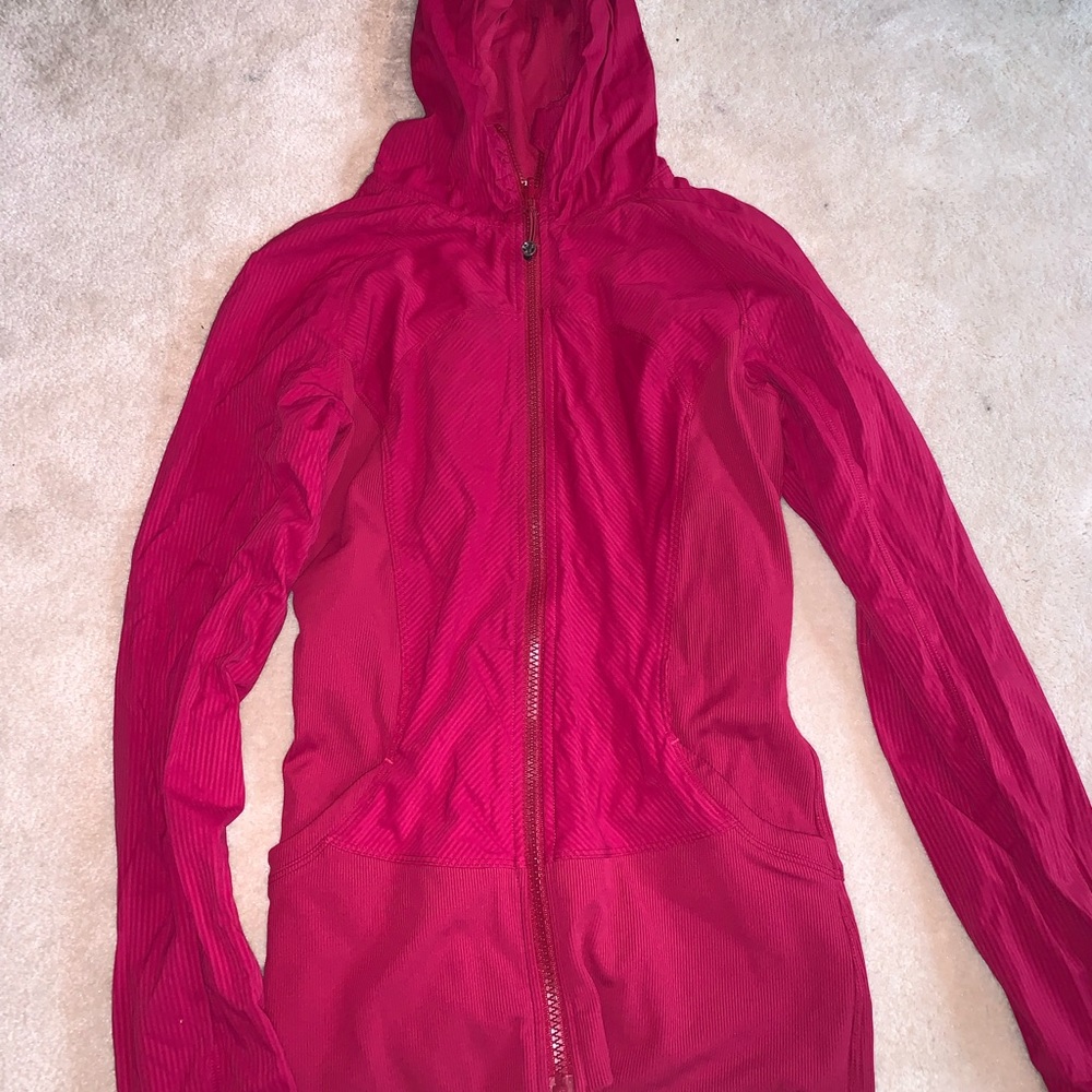 Lululemon Women’s Pink Jacket Size 4